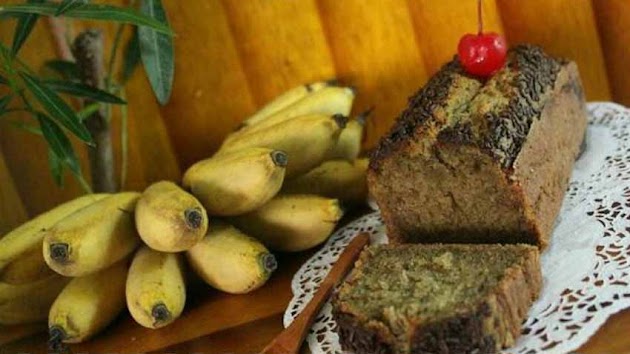 Resep Cake Pisang 5 Bahan Tanpa Telur, Mixer, Timbangan dan Tanpa Lama. Langsung Enaaaak