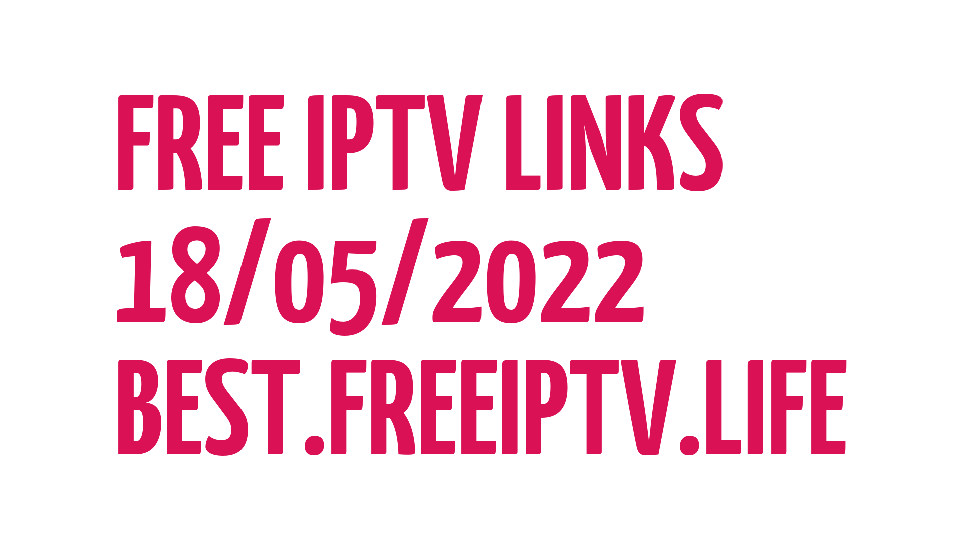 Free iptv links +18