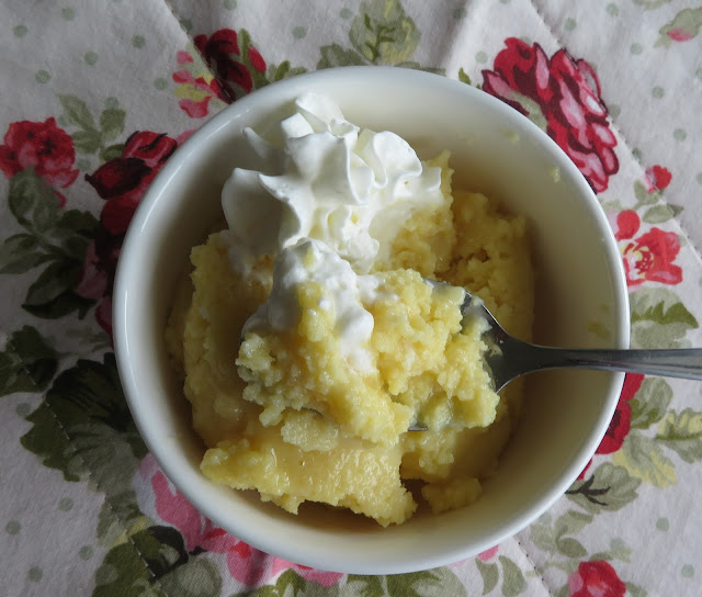 Sugar Free Lemon Pudding Cake