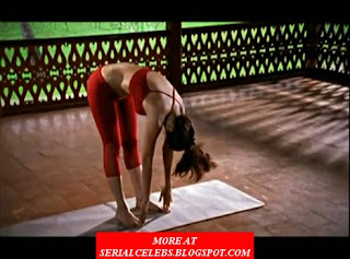 shilpa shetty navel yoga