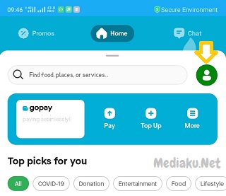 Mengubah Bahasa Indonesia Di Aplikasi Gojek