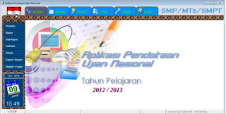 Tutorial software Aplikasi Ujian Nasional 2013