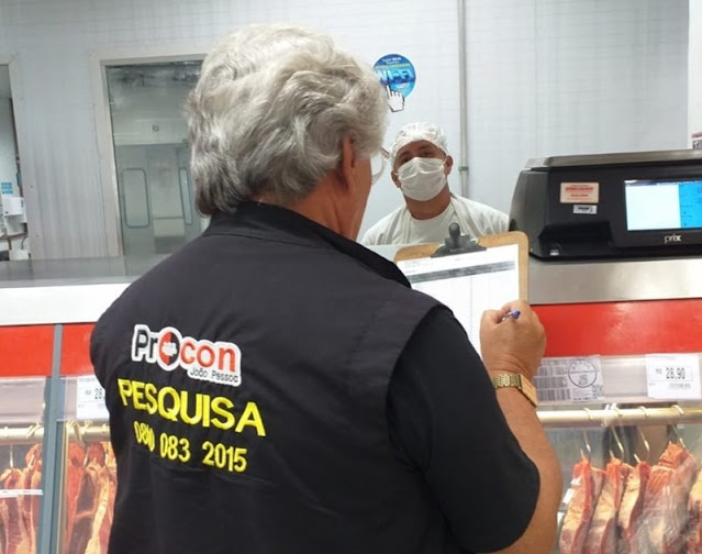 Procon-JP registra diferença de R$ 45,00 no preço da carne em pesquisa realizada nos supermercados; Confira