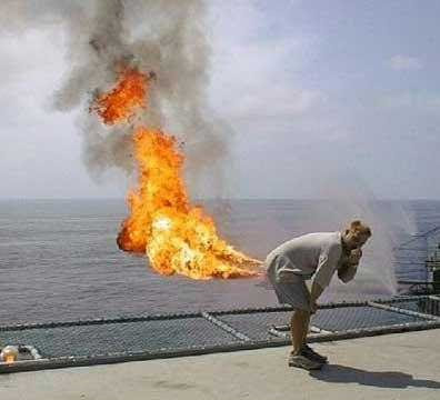 Funny Fart Illusion - Fire Optical Illusion