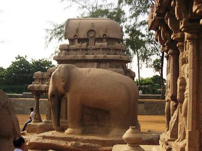 Panch Rathas at Mahabalipuram