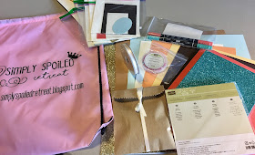 This is the Weekend Getaway Retreat Goody Bag!  #stampinup #stamptherapist www.stampwithjennifer.blogspot.com