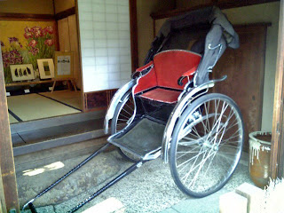 Rickshaw in yamamoto-tei 