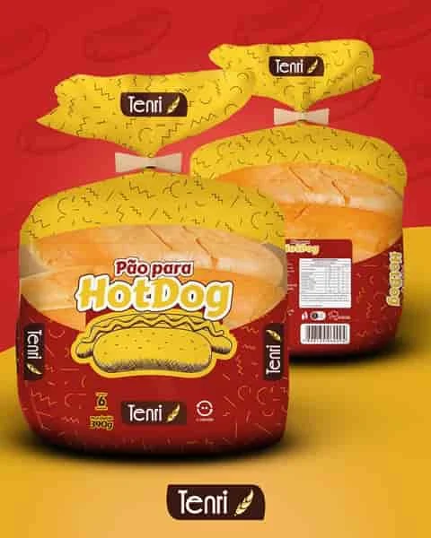 Tenri apresenta nova embalagem de pão para hot dog