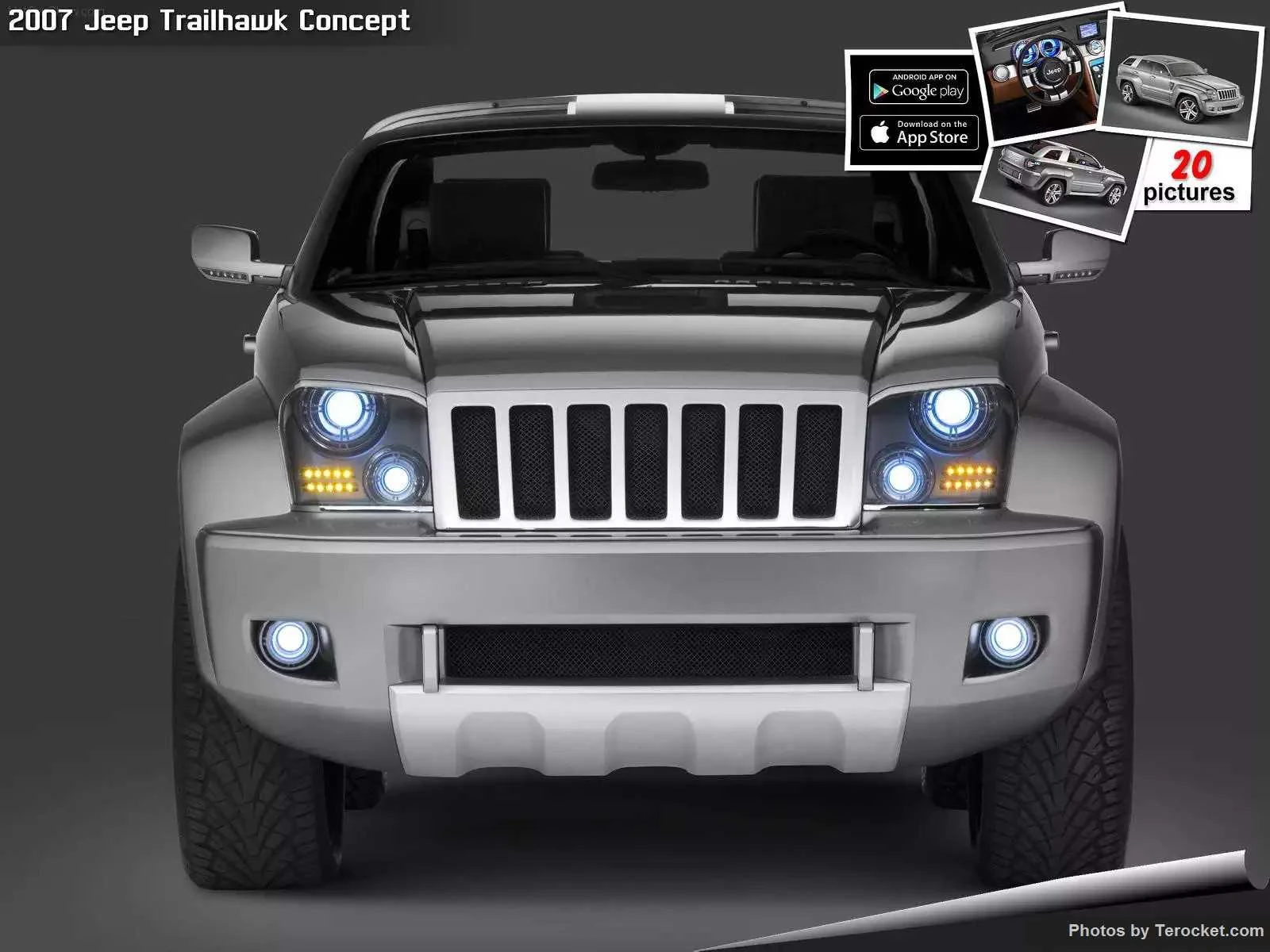 Hình ảnh xe ô tô Jeep Trailhawk Concept 2007 & nội ngoại thất