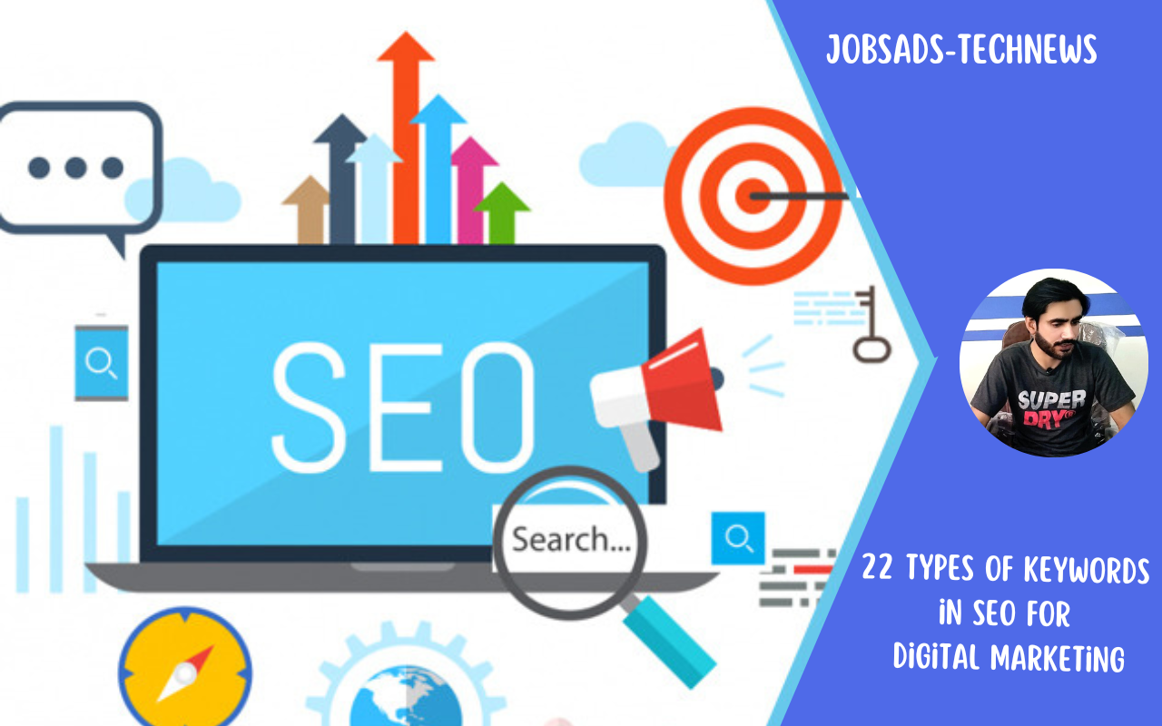 22 Types of Keywords in SEO for Digital Marketing jobsads-technews