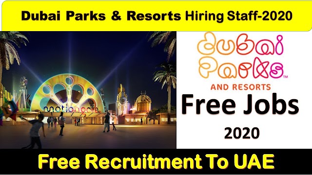 Dubai Parks & Resorts Hiring Staff-2020