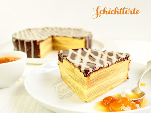 Le schichttorte {gâteau à 20 couches}