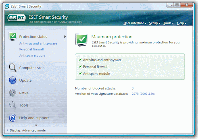 ESET Smart Security 2014 v7 32bit full version + crack free download