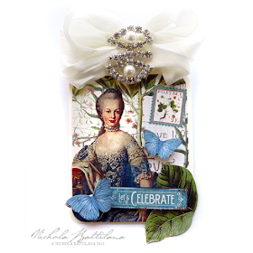 Marie Antoinette ATC Tags - Nichola Battilana