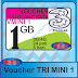 Voucher TRI MINI 1 GB