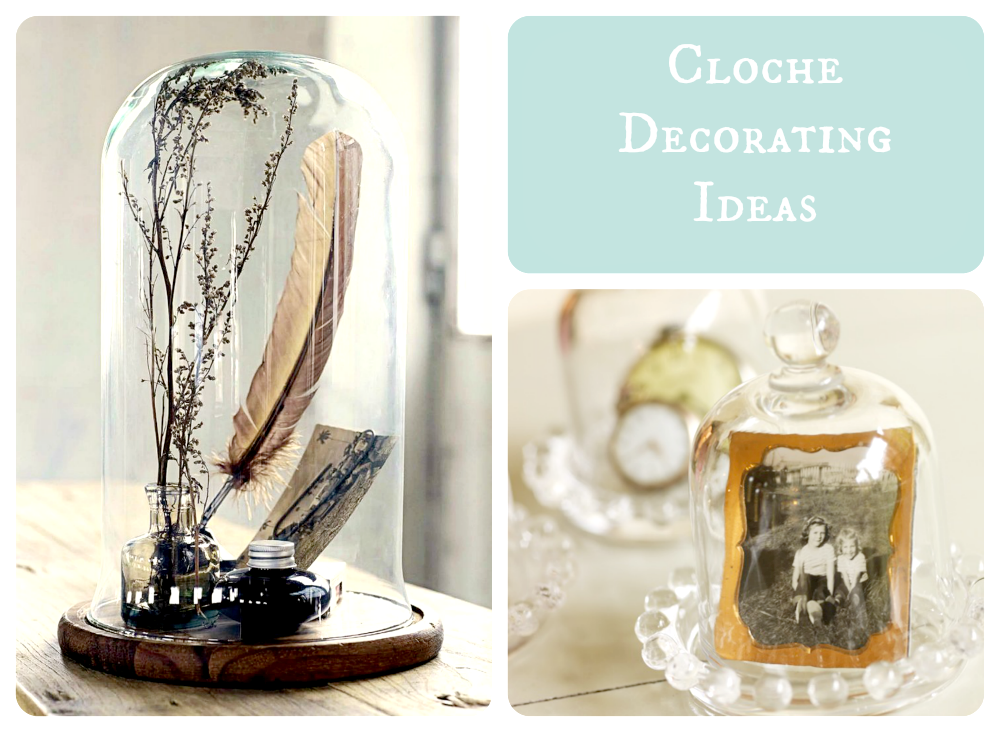 glass cloche decorating