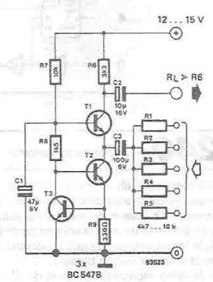 Very Simple Audio Mixer Cir cuit Circuits