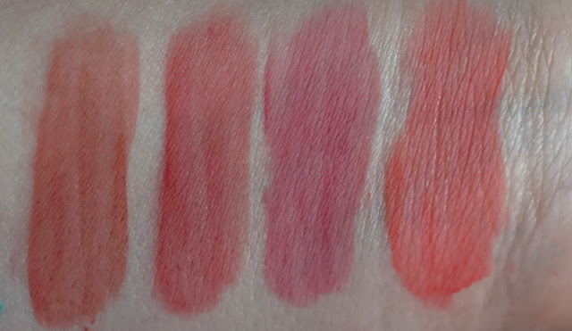 Swatches Ultra Blotted Lip Colourpop