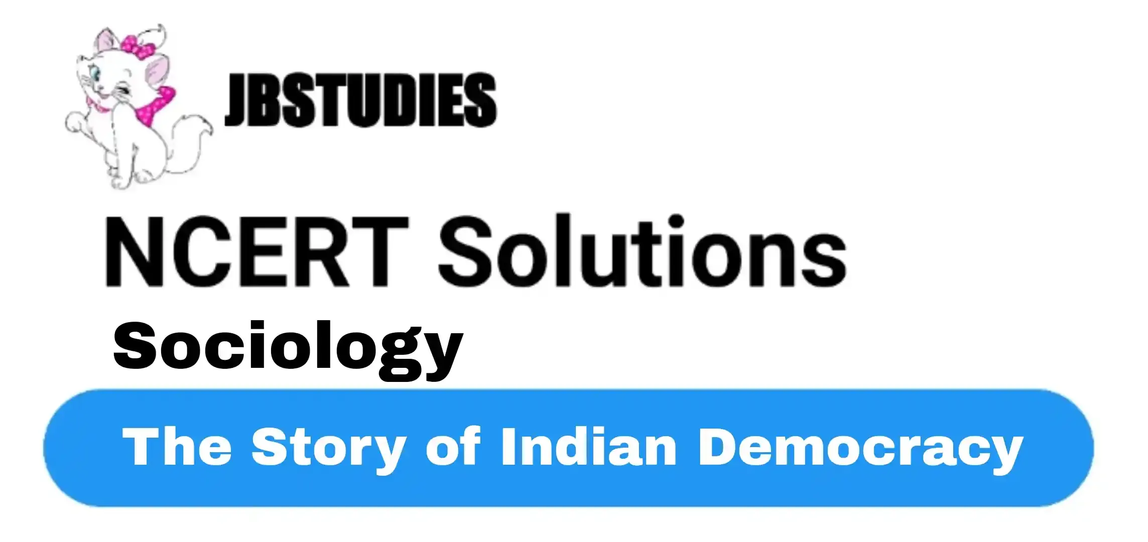 Solutions Class 12 Sociology Chapter -3 (The Story of Indian Democracy)