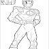 Desenho do Power Rangers para Colorir