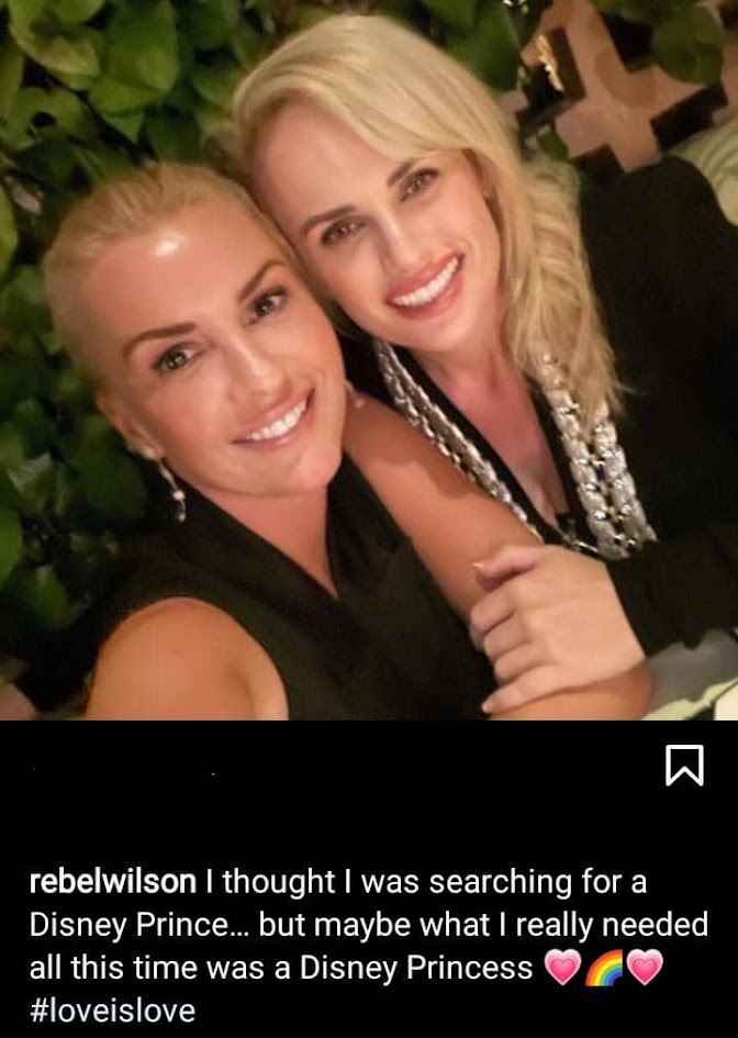 Love is love- Rebel Wilson comes out as Lesbian as she shows off her Partner (Photos)