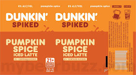 Harpoon & Dunkin’ Team Up For Dunkin’ Spiked Pumpkin Spice Iced Latte