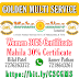 Womens (30%) || MAHILA 30% aarakshan Certificate || Apply Now || Full Detail || Golden Multi Services 