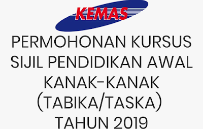 Permohonan SPAKK Sijil Pendidikan Awal Kanak-Kanak 2019