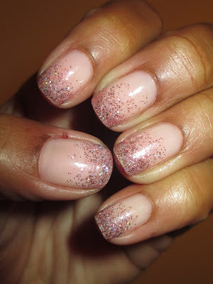 Julep, Grace, Yumi, glitter, glitter gradient, glitter tips, nails, nail art, nail design, mani