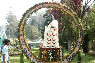 World Tamil Conference Ooty flower show photo