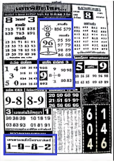Thai Lottery 4pc First Paper For 01-03-2019
