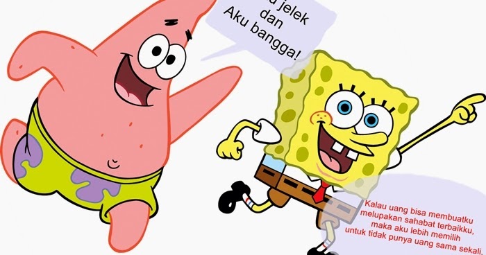 Kumpulan Kata Indah dan Lucu dari Kartun Spongebob Squarepants