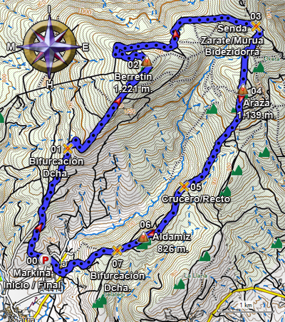 Ampliar plano del recorrido