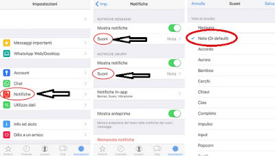 Come cambiare suono notifiche WhatsApp su iPhone: tutorial