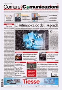 Corriere delle Comunicazioni 2014-14 - 15 Settembre 2014 | TRUE PDF | Quindicinale | Tecnologia | Economia
Il nostro target vanta una connotazione unica e pregiata nel panorama dell'informazione digitale. Si tratta di amministratori delegati, manager, dirigenti, quadri, responsabili acquisti, decision maker del settore dell’Ict e delle aziende utilizzatrici oltre che dirigenti della pubblica amministrazione centrale e periferica, rappresentanti delle istituzioni, politici, mondo accademico, professionisti, giornalisti.