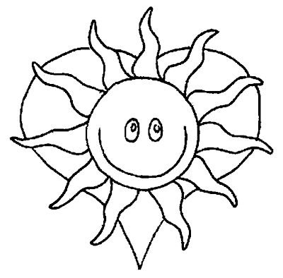 44 Cartoon Sun Coloring Pages For Free