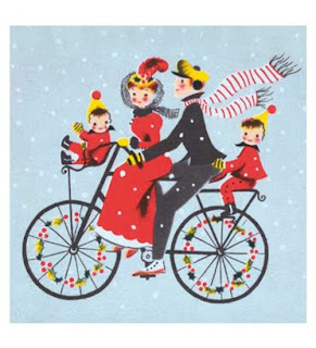 Retro Christmas Greeting Cards