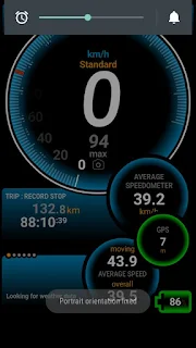 Buat mengetahui top speed pakai gps