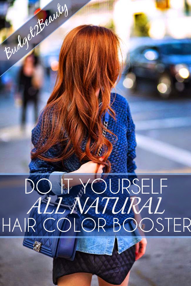 DIY All Natural Hair Color Booster!