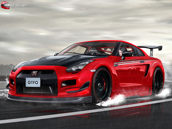 pics of Nissan GTR car