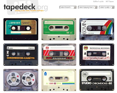 audio cassettes