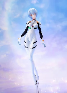Figure 1/6 Rei Ayanami - Rebuild of Evangelion, AmiAmi x Amakuni