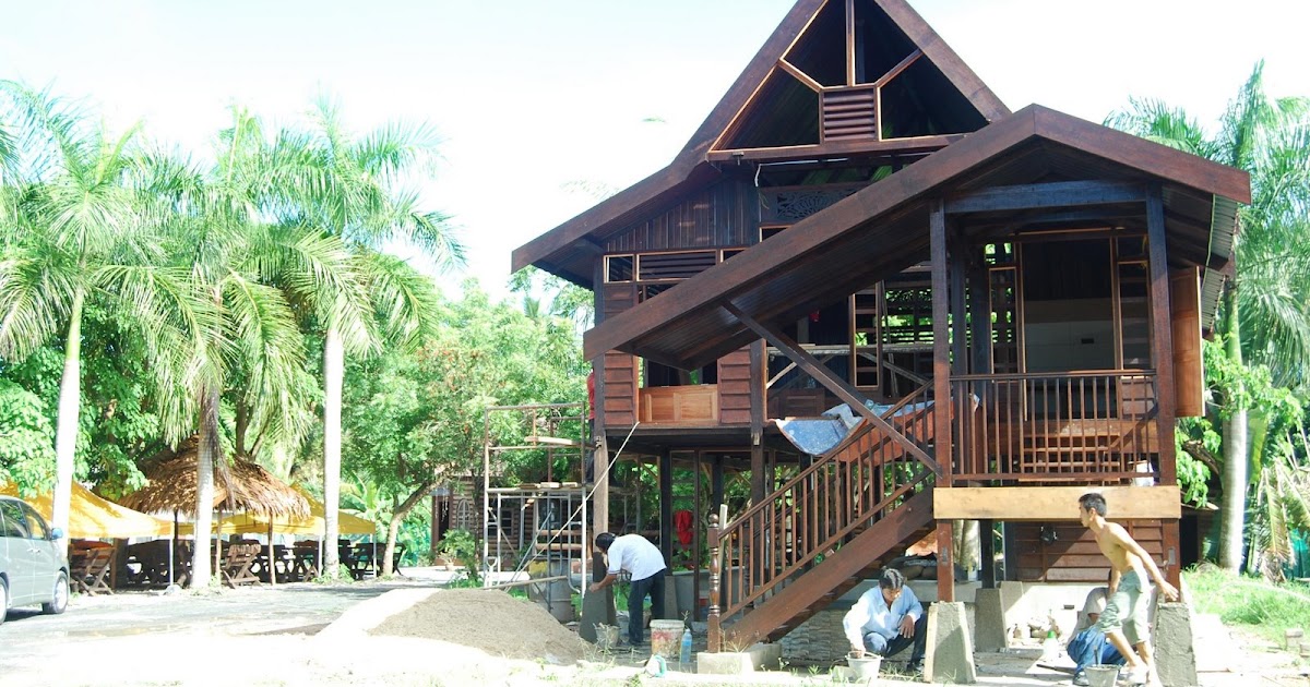  Rumah Kayu Malaysia  Desainrumahid com