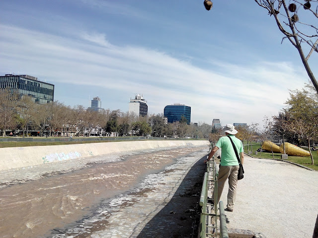 Río Mapocho Santiago Chile