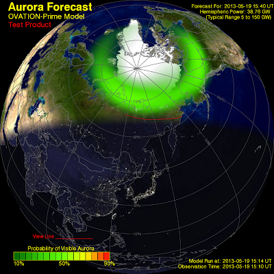 AURORA POLAR 19 DE MAYO 2013