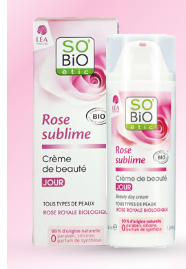 Crème de beauté Rose sublime SO'BIO étic à gagner