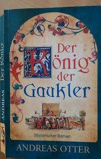 Das Cover zeigt eine historische Gaukler-Szene