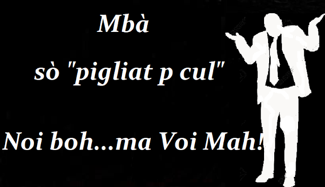 Mbà...son tutte prese per... A chi avete arrestato?-English version- Mbà... they are all taken to... Who did you arrest? 