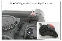 Stick-On Trigger with Curved Rigid Backplate