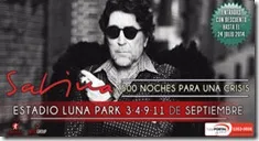 Joaquin sabina en Buenos Aires Argentina 2014